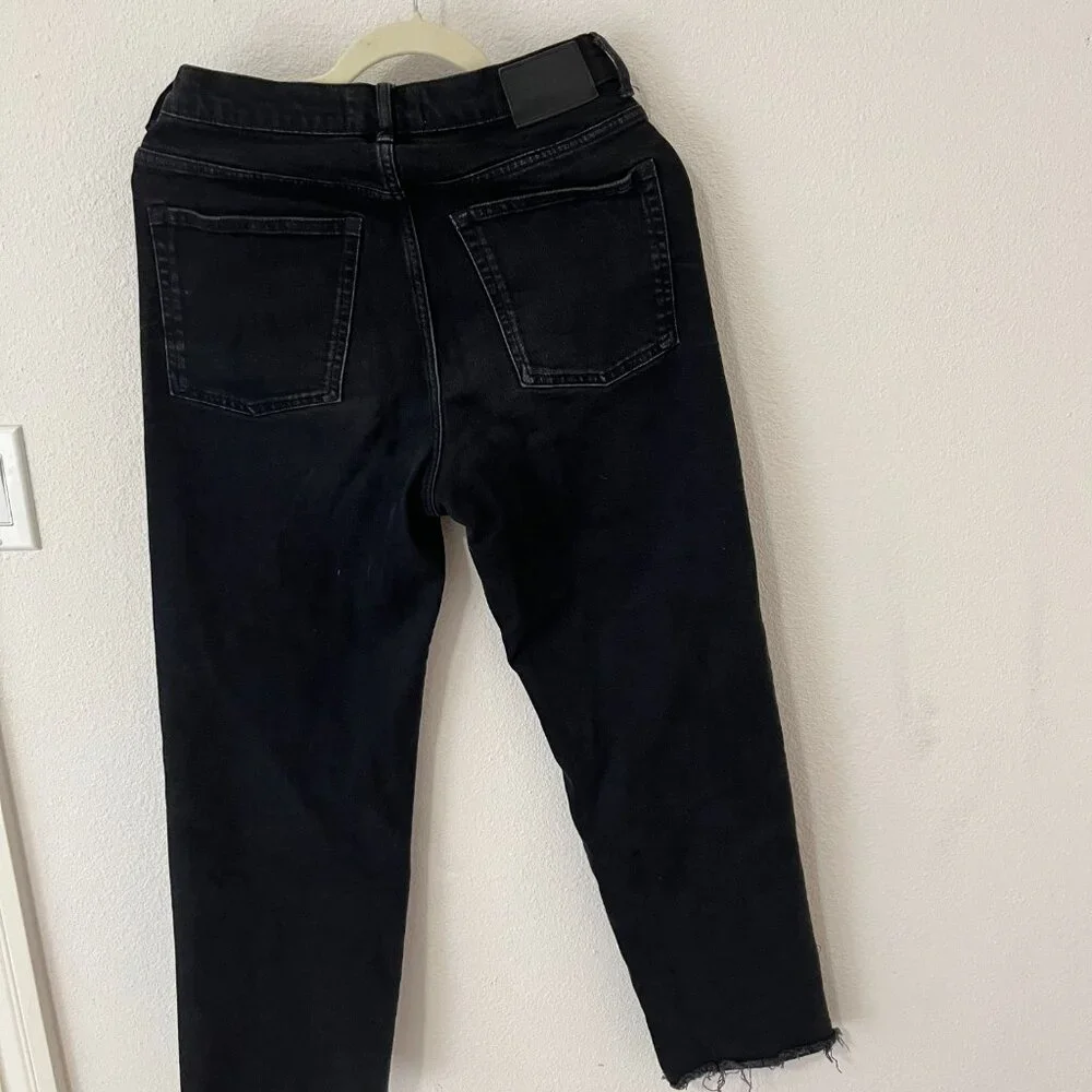 Black Way High Everlane Jeans (sz 28) - Picture 6 of 7